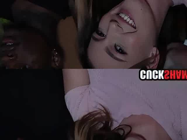 Cuckold spouse assisting wife in hooking up with ebony stranger