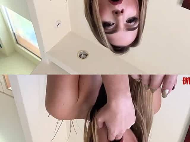 Sexy gal Blair Williams cunt and throat drilled well