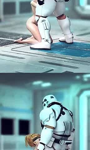 Porn wars! Super intergalactic whore and alien sex in the Universe