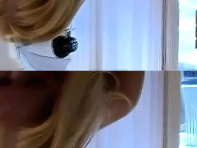 Perfect Blonde Cock Gobbler Whoa