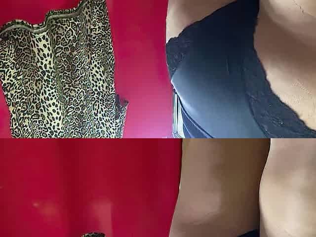 Large stomach and massive butt in the fitting room. Do u wanna on me