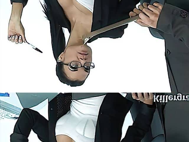 Hot sexy Milf plays the office slut addicted to cock