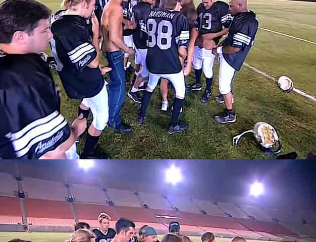 CHEERLEADER NEW GIRL INITIATION
