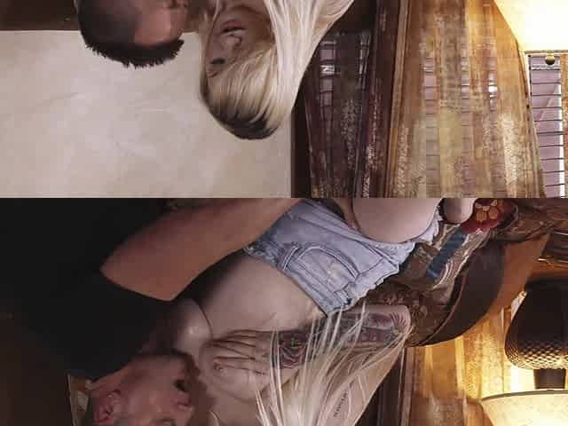 Hadley Haze gets her big natural tits rubbed and licked.