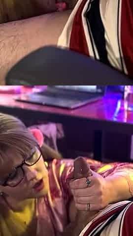 Two Perfect Handjobs and Big Cumshots