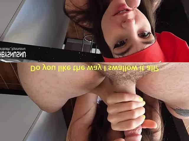 Masterchef Pamsnusnu Hardcore Sex in the Kitchen I Pour Myself Cumshots in a Glass