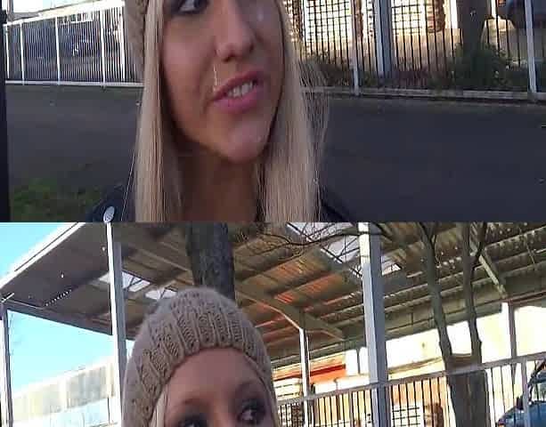 Beautiful blonde babe franziska facella solo masturbation