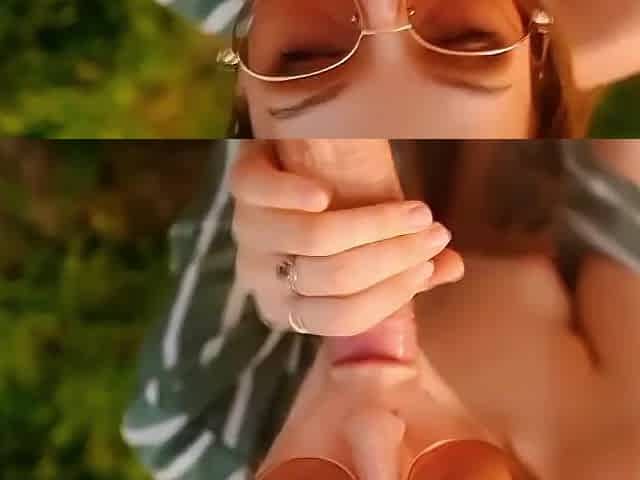 Suck my giant penis until I cum in your throat.