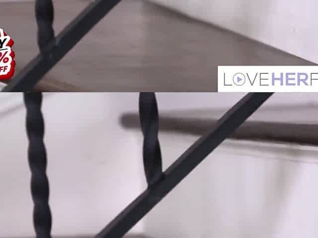 Brunette hair Playgirl Angela White Drilled After Foot Worship