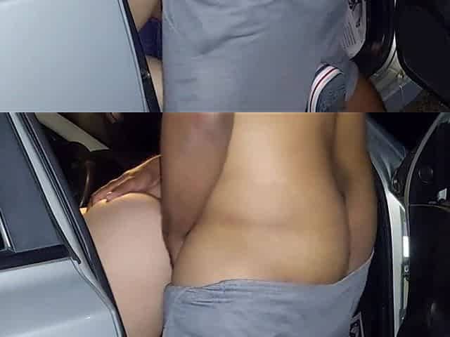 Hot Sex Outdoors at the Drive in Catonho