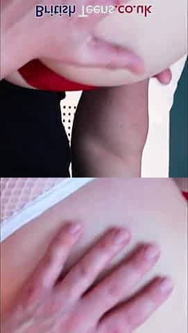 Charming British eighteen Year Old Ellie Gets Teased And Edged!