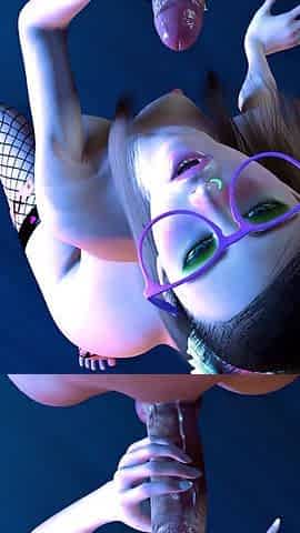 College Teen Riding Cock to the Beat (3d Animation - Vam)