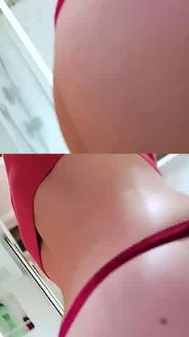 Amateur blondie solo anal masturbation