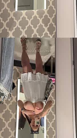 Horny Fitting Room Solo - Orgasm Ft. Dani Valentina