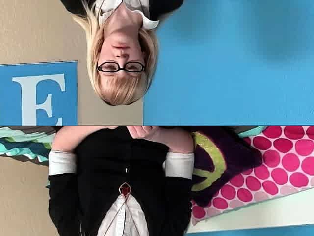 Amateur blonde blowjob and deepthroat