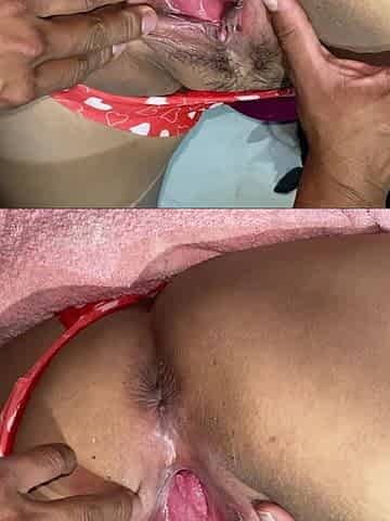Oh Yes! Red Lingerie and You're Going to Break My Stepsister Pussy in Tamil Indian