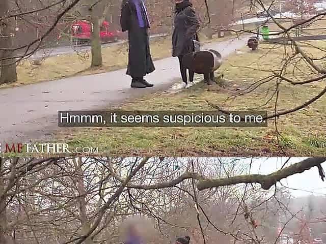 I caught this black thief red handed