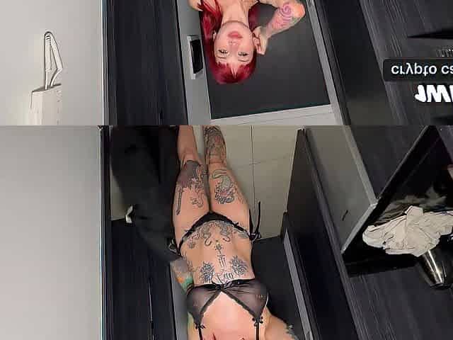 I Wreck a Glamorous, Tattooed, Large-Assed Redhead with My Massive 24cm Shlong - Bad Vane - COFLA24CM