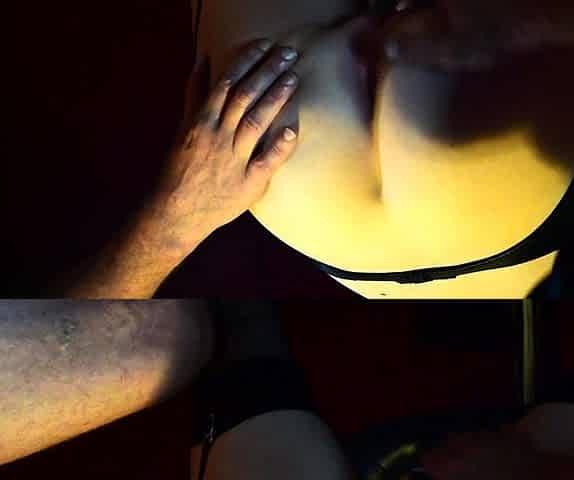 Kinky pee fetish fingers her moist clit and sprays her urine