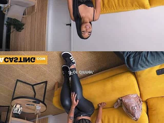 19yo latin sweetheart twerking on my schlong after private interview