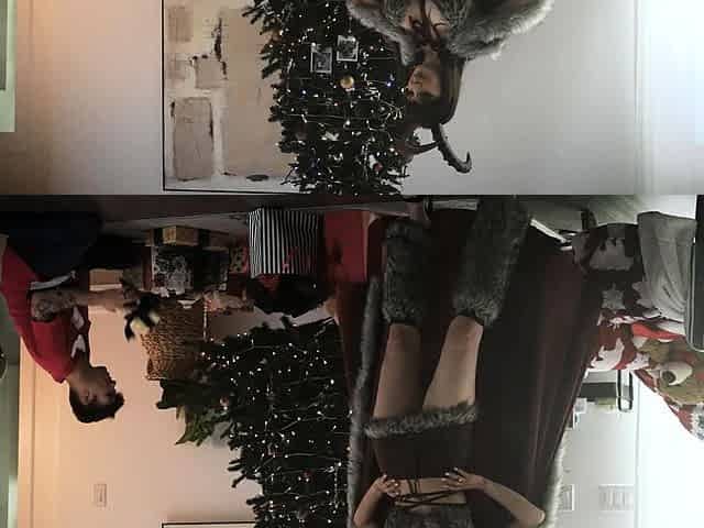 Cum inside my busty stepmom during christmas