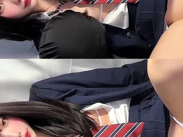 Asian Japanese Babe Fingers Her Wet Pussy While Sucking Thic