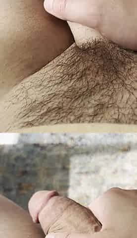 JOHNNY STACKED WANKING HIS LARGE PENIS UNTIL THIS GUY CUMS TWICE (ERECT EPISODE)