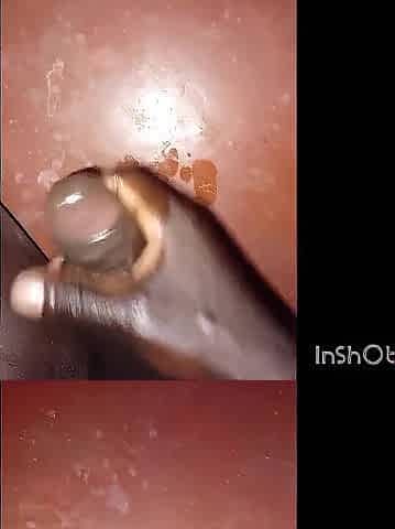 Intensive ARDENT Masturbation - so Banging Lewd! ???? HUGE EBONY AFRO DONG