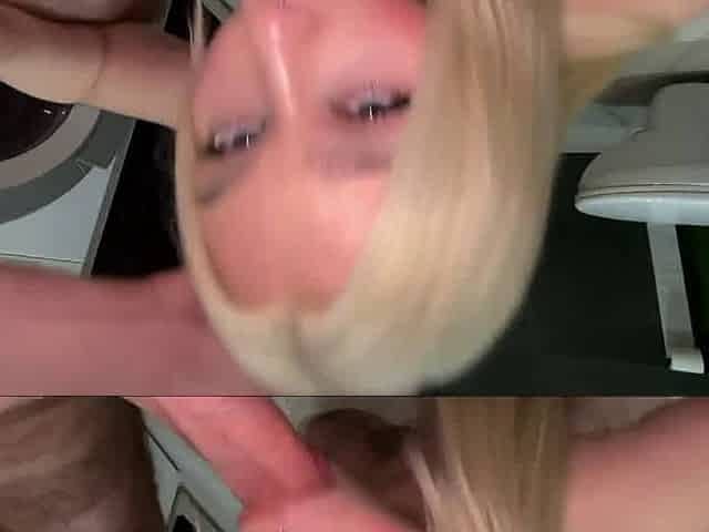 Fucked wonderful Russian teenager in bathroom, cum on puffy bra-stuffers - amazing!