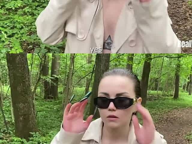 A Young Amateur Slut Fucks In The Woods, On The Meadows And Other Public Locations