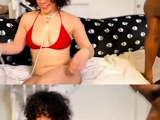 Two sluts white and ebony suck cocks and get pounded hard