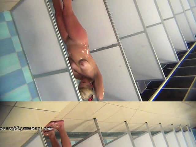 We hide camera to spy on naked girls