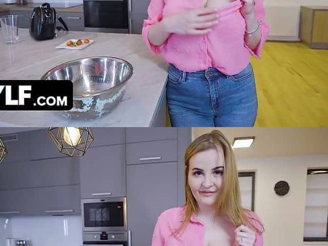 StayHomeMilf - Ideal Cutie With Massive Natural Melons Pleasures Fortunate Dude With Her Ideal Curves
