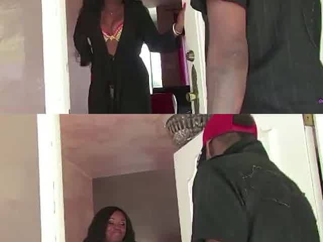One time her giant ebony booty gets disclosed that guy quickly pulls out his BBC to fuck