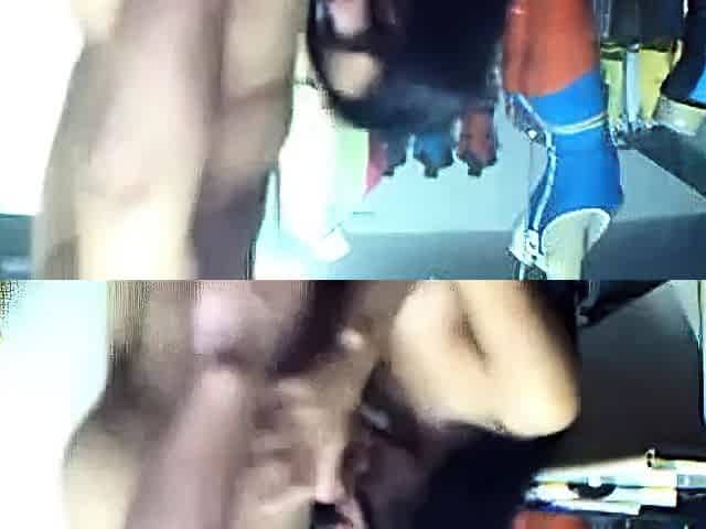Indian Couple's Webcam Blowjob Session