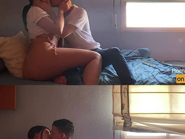 My girlfriend craves badly to bang, so gets on top of me to get my attention