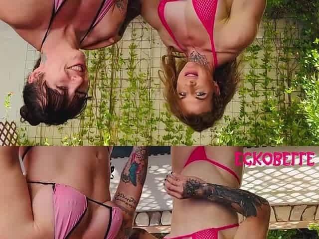 Muscle Mommy Sex Fight