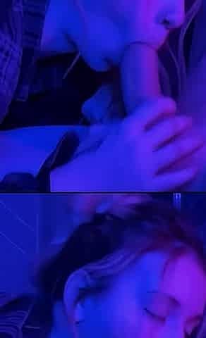 Movie Night Means Free Use Deep Throat Sessions