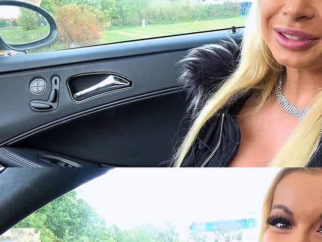 German Blonde Girl Lina Fitness search guy for Sex