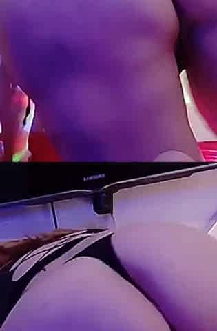 Vivi Guedez. Playing with Your Body Showing off Your Ass