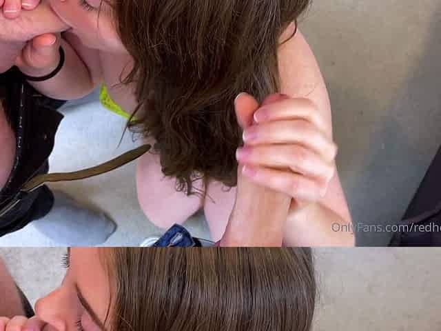 Teen getting gangbanged ebony blowjob