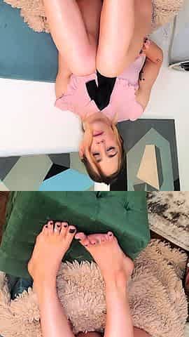 Exotic brunette hardcore foot fetish fuck