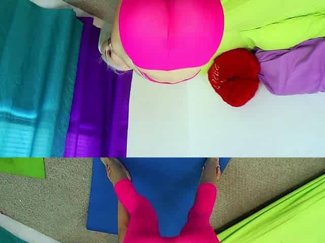 Klixen and blonde teen blowjob and handjob