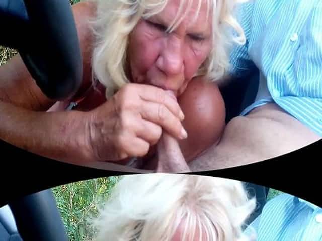 granny suck the cock