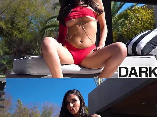 DARKX - Slinky Gianna Dior Slips Out of Swimsuit for Epic