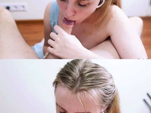 Amateur teen couple pov blowjob and fucking