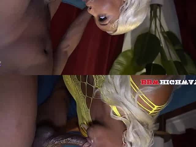 Shameless black BBW mind-blowing porn movie