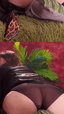 JOI Jerk off Instruction Pillow Humping Fetish and Dirty Talk, Horny MILF with Big Ass