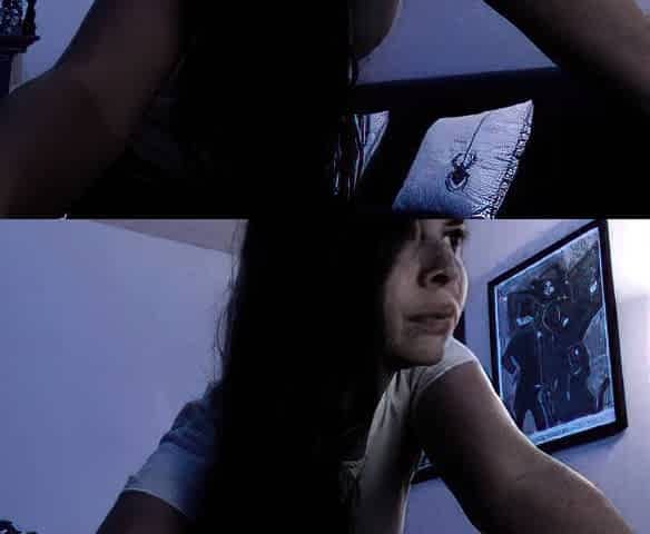Amateur Webcam Teen Flashes Masturbates
