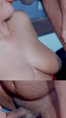 Super Hot Desi Stepmom Seduce by Her Stepson on the Bed